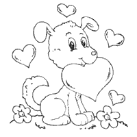 Thumbnail image for Boy and Puppy Valentine