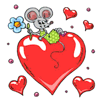 Thumbnail image for “Be Mine” Cat and Mouse